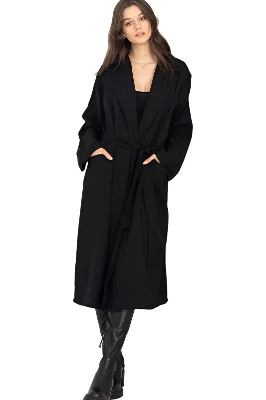 Keep Me Close Belted Women's Trench Coat