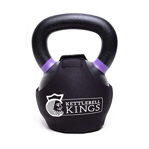 Kettlebell Kings 6 Kg Powder Coat Wrap Neoprene Sleeve Floor Protector