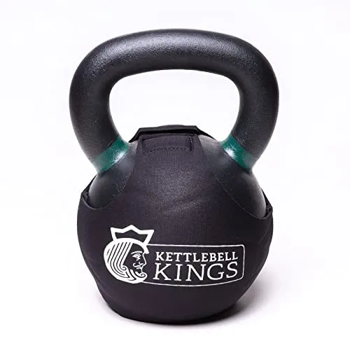 Kettlebell Kings 6 Kg Powder Coat Wrap Neoprene Sleeve Floor Protector