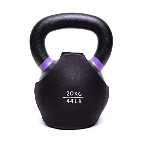 Kettlebell Kings 6 Kg Powder Coat Wrap Neoprene Sleeve Floor Protector