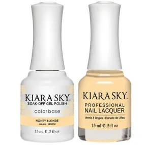 Kiara Sky All-in-One Gel   Polish Duo - 5014 Honey Blonde