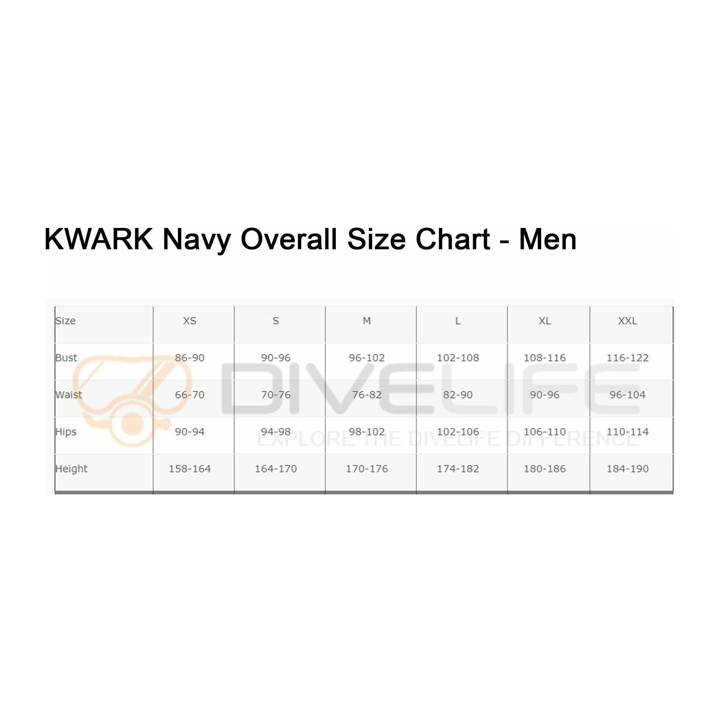 Kwark Navy Fleece Undersuit - Man