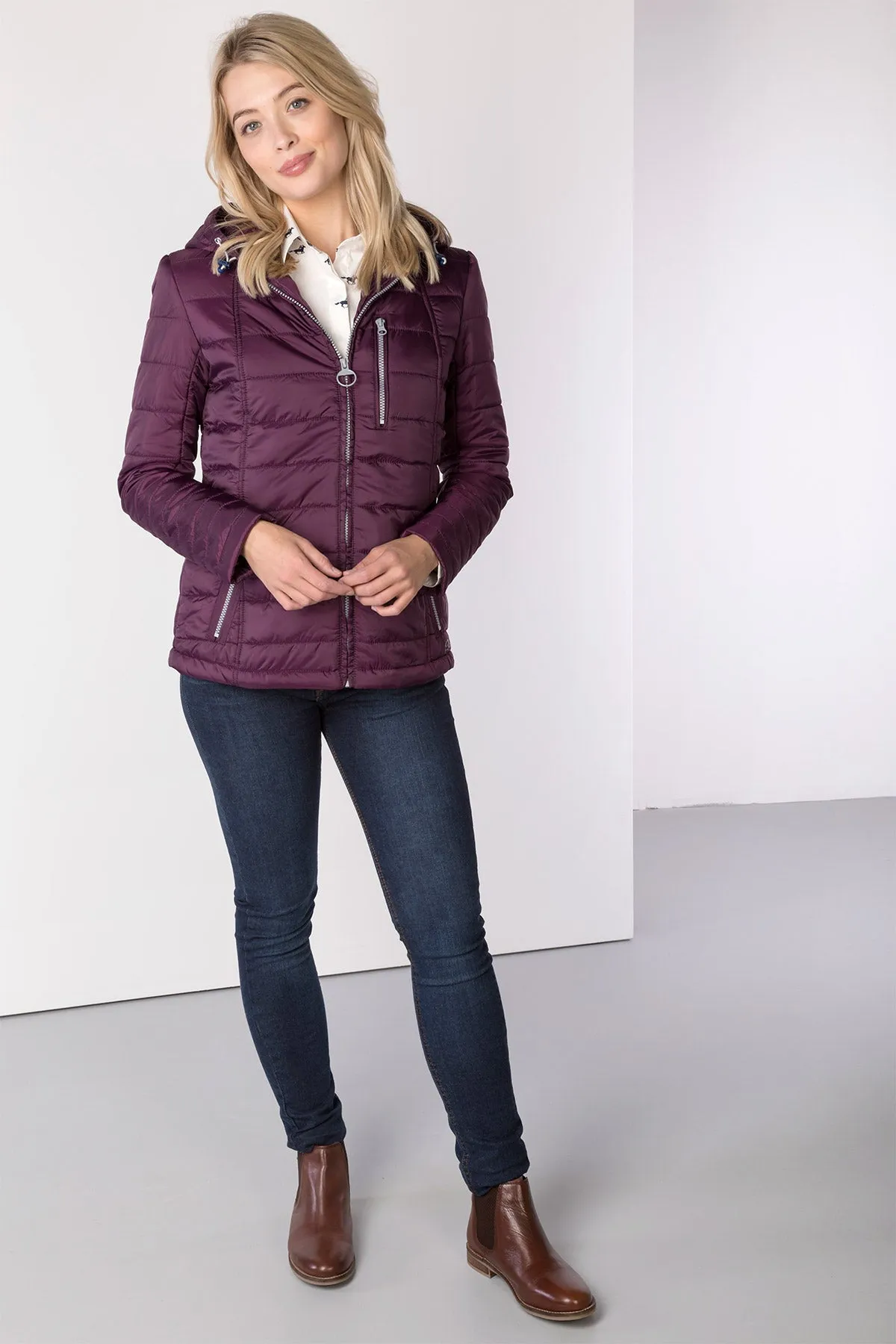 Ladies Quilted Jacket - Yarm II