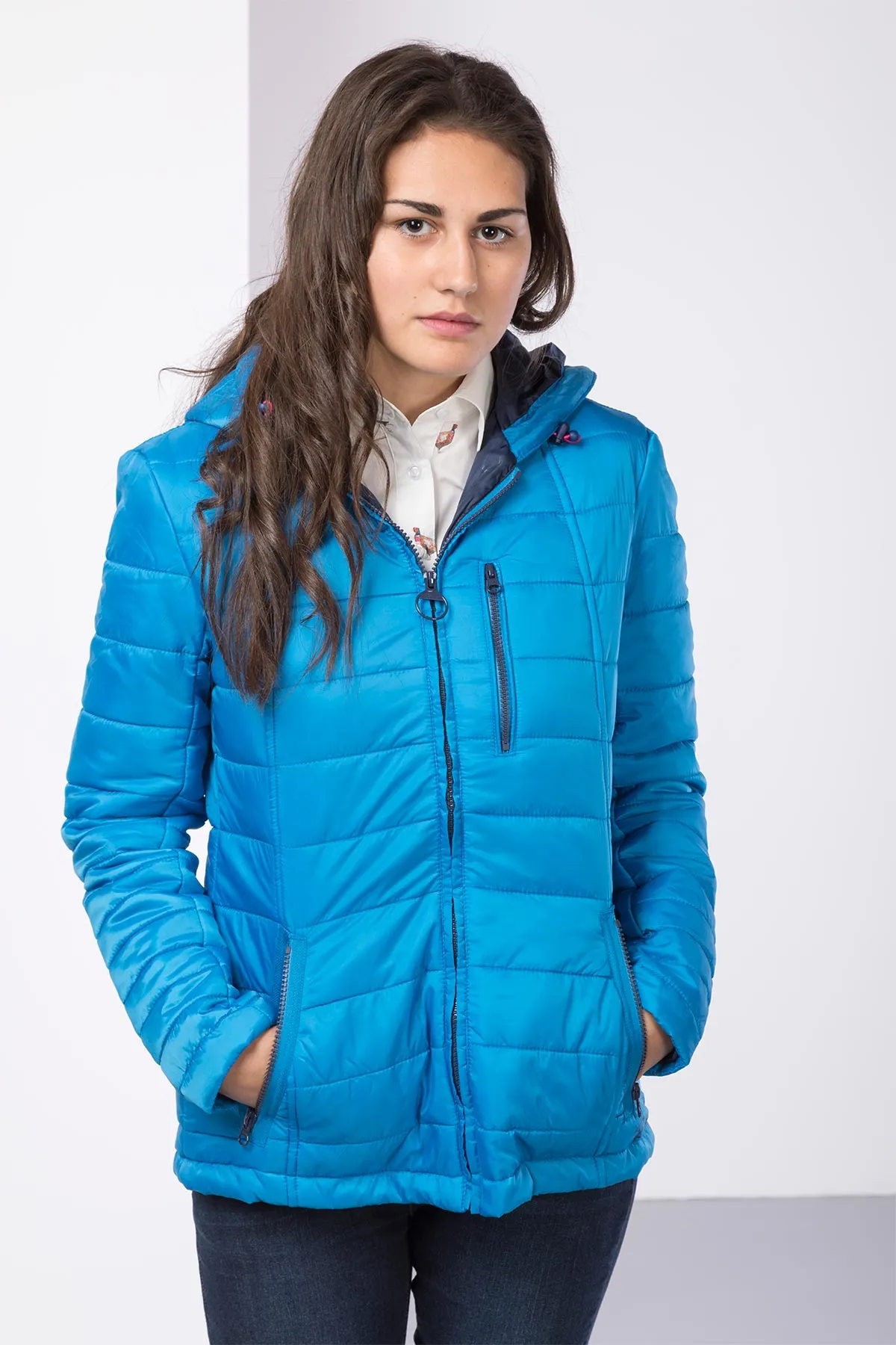 Ladies Quilted Jacket - Yarm II