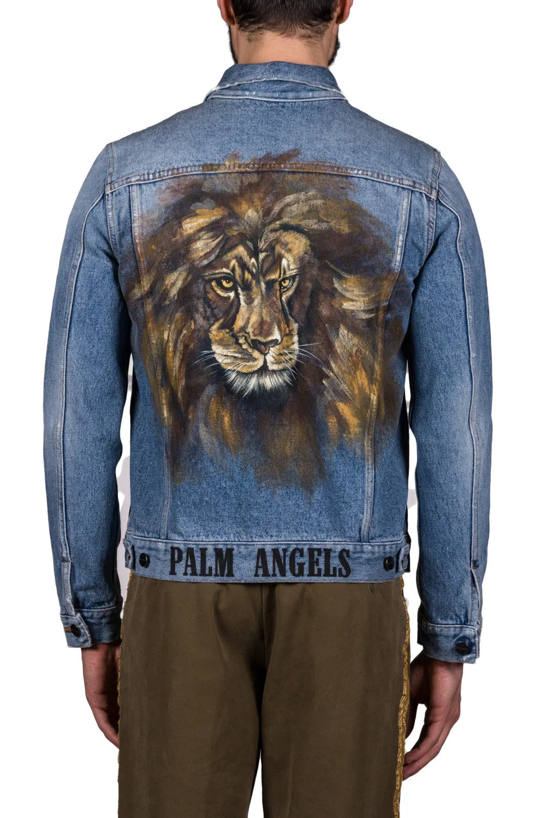 Lion Denim Jacket