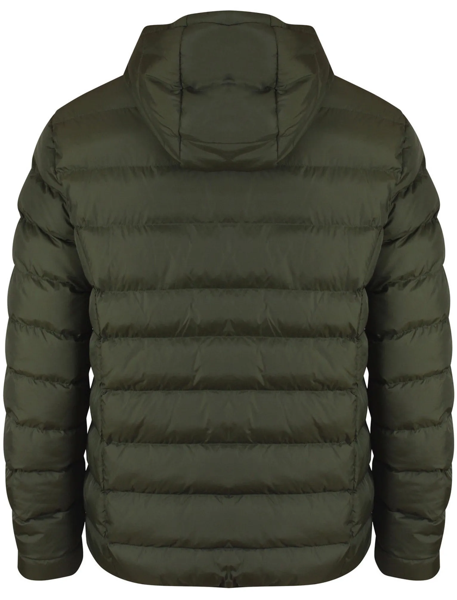 Lowe Quilted Puffer Coat in Rosin Khaki - Tokyo Laundry