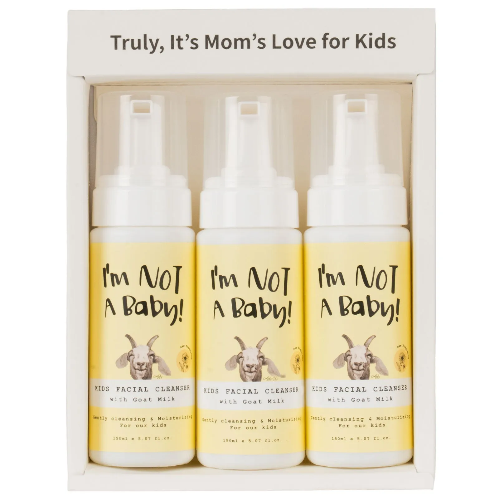 <I'm NOT Baby!>Kids Face Wash pack of 3