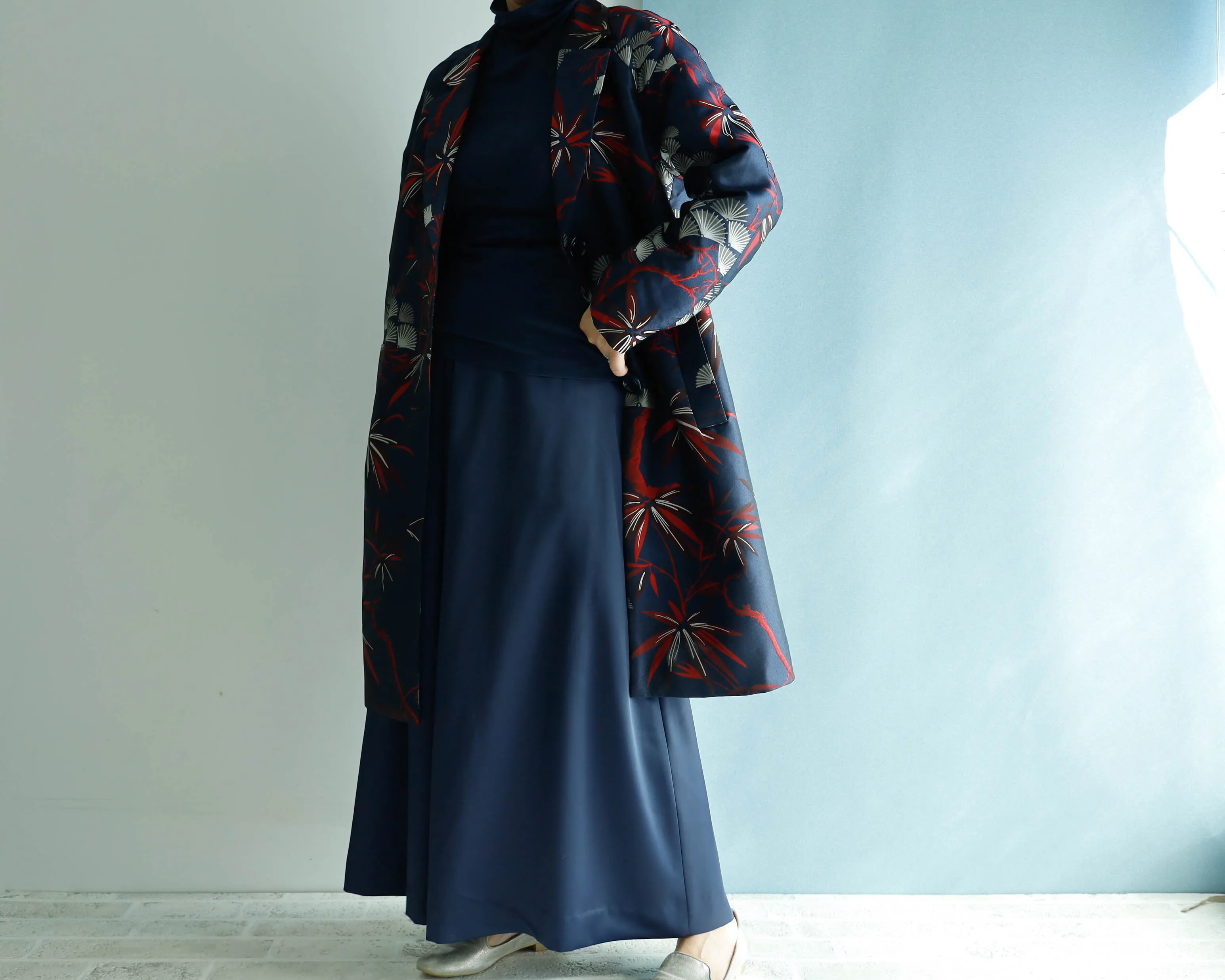 <J12BR>  OVERSIZED COAT