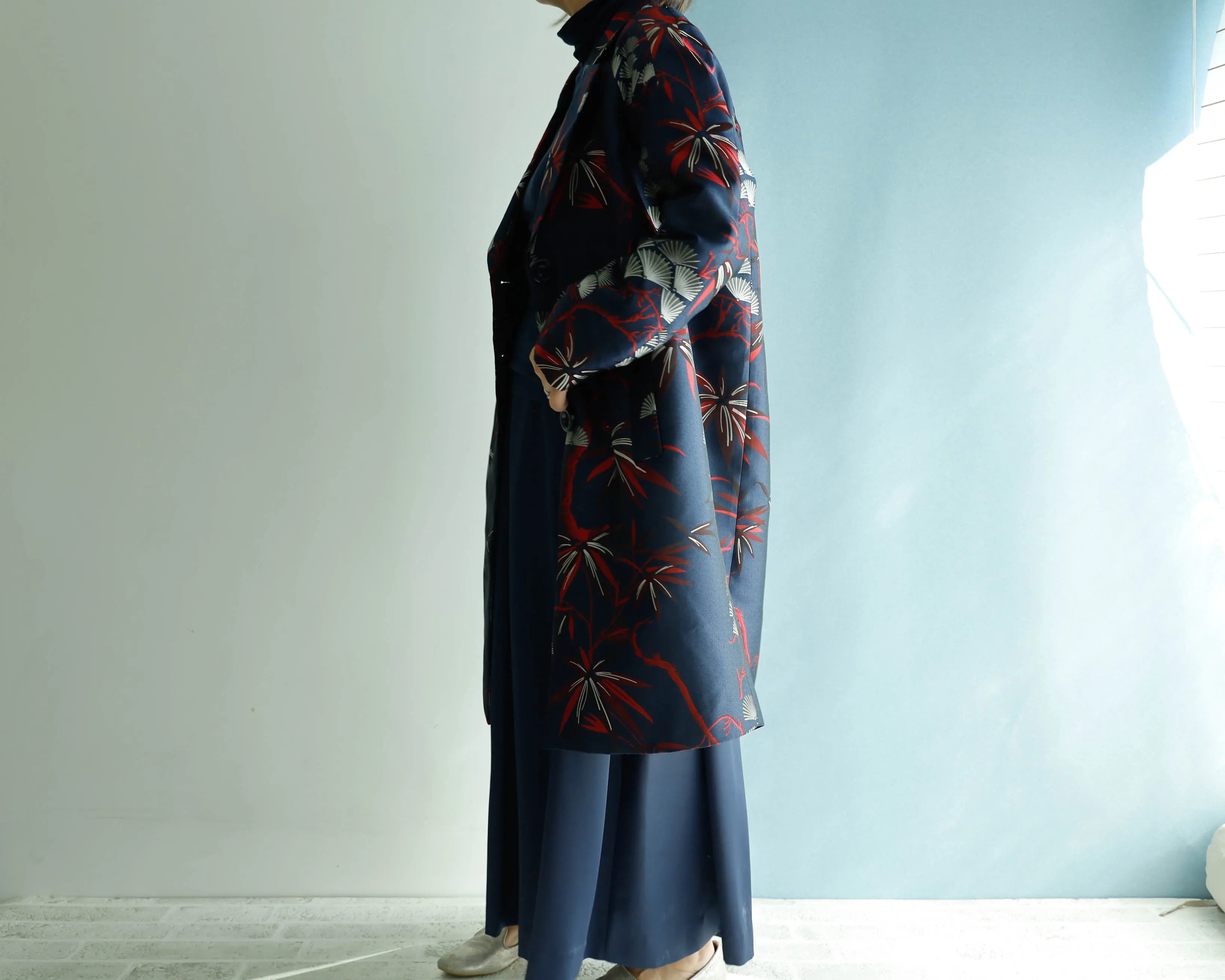 <J12BR>  OVERSIZED COAT