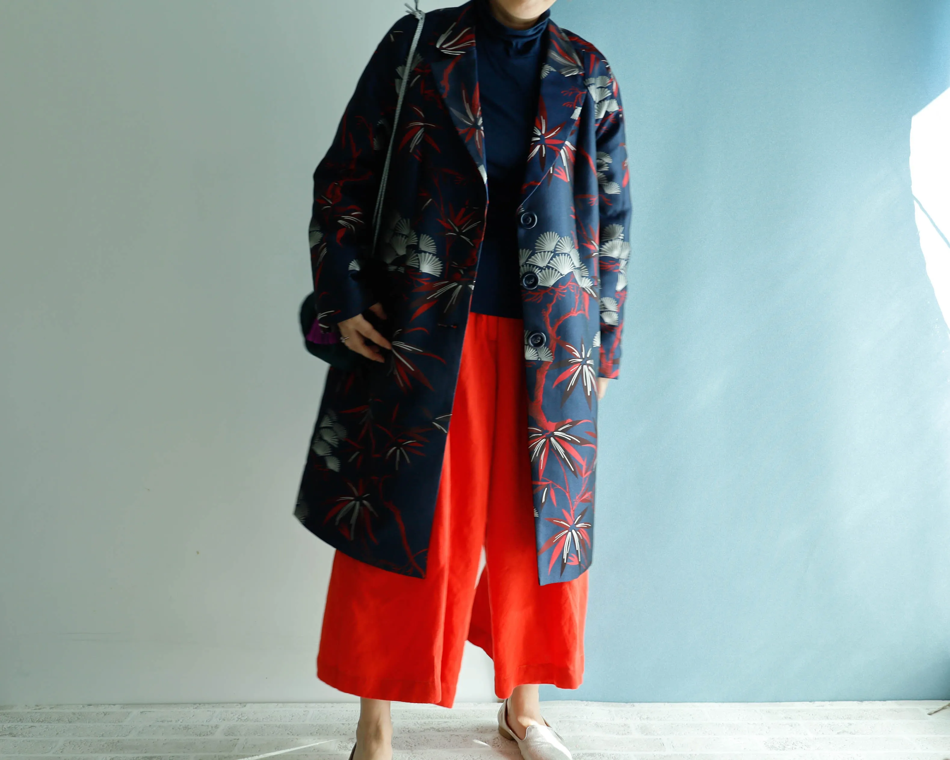 <J12BR>  OVERSIZED COAT