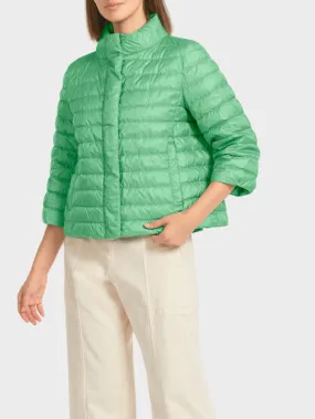 Marc Cain Collections Green Quilted Coat UC 12.07 W31 COL 540