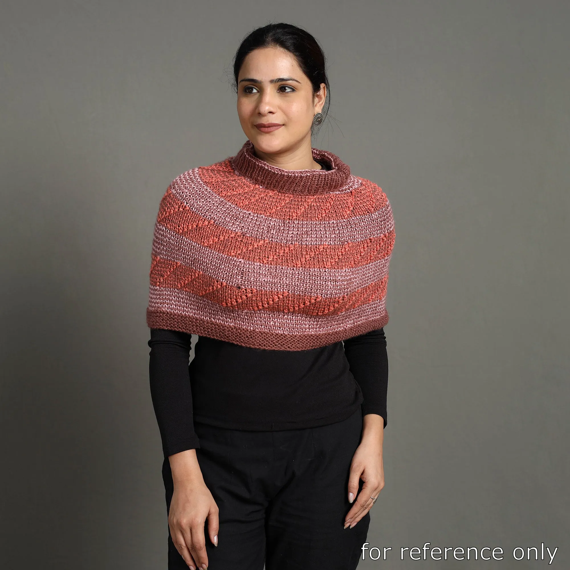 Multicolor - Kumaun Hand Knitted Woolen Cowl 98