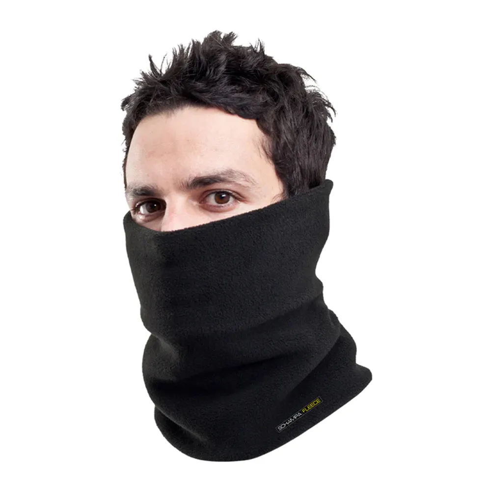 NG001- Double Layer Fleece NeckGaiter- Black