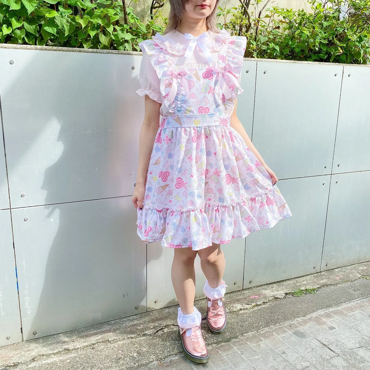 Nile Perch fairy kei "Candy" dress