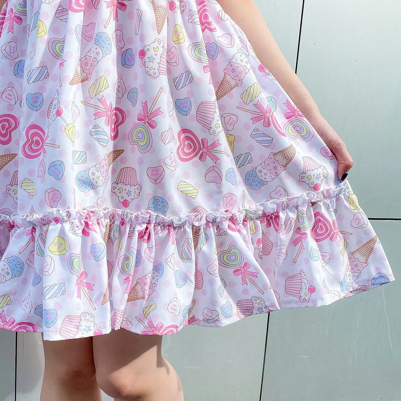 Nile Perch fairy kei "Candy" dress