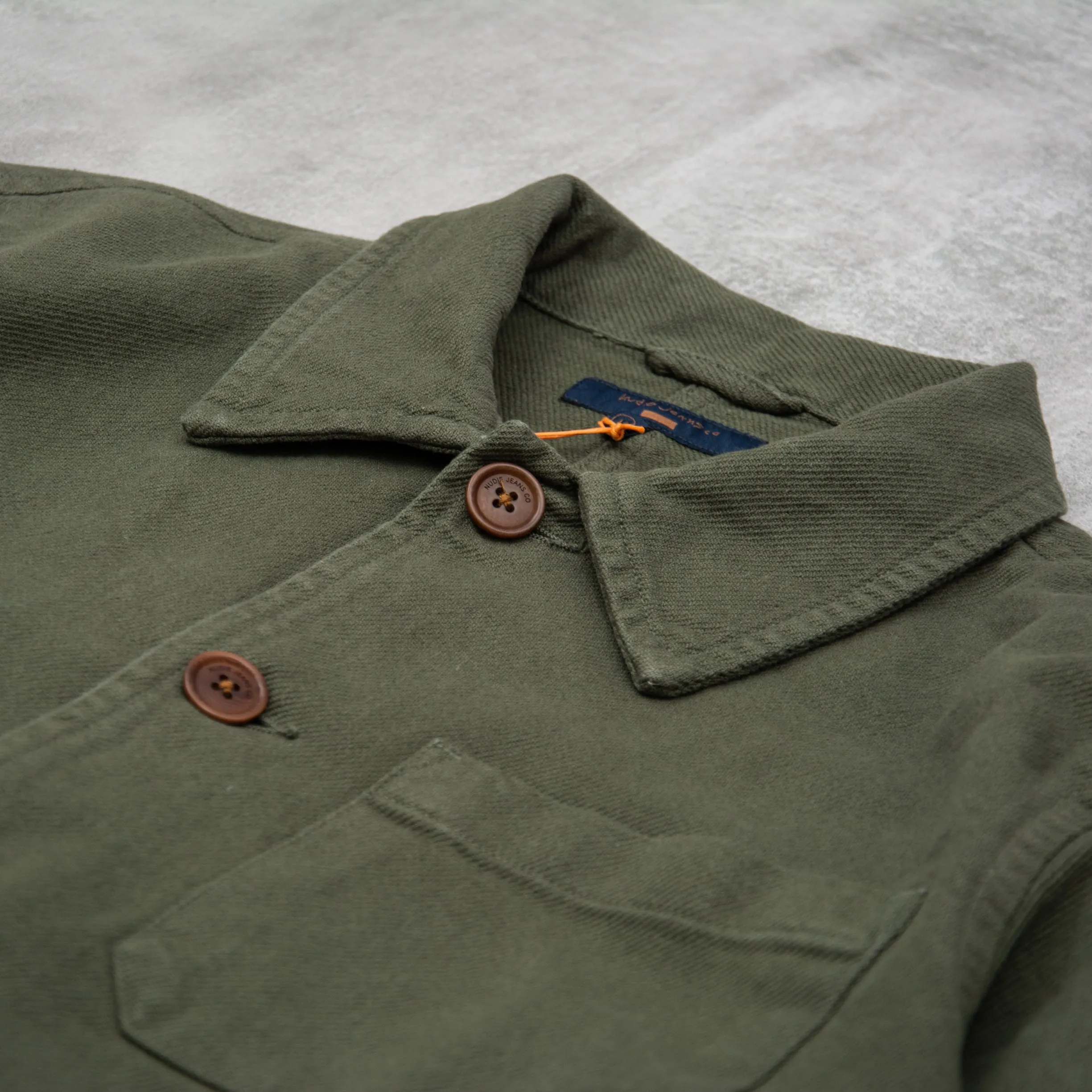 Nudie Barney Worker Jacket - Olive