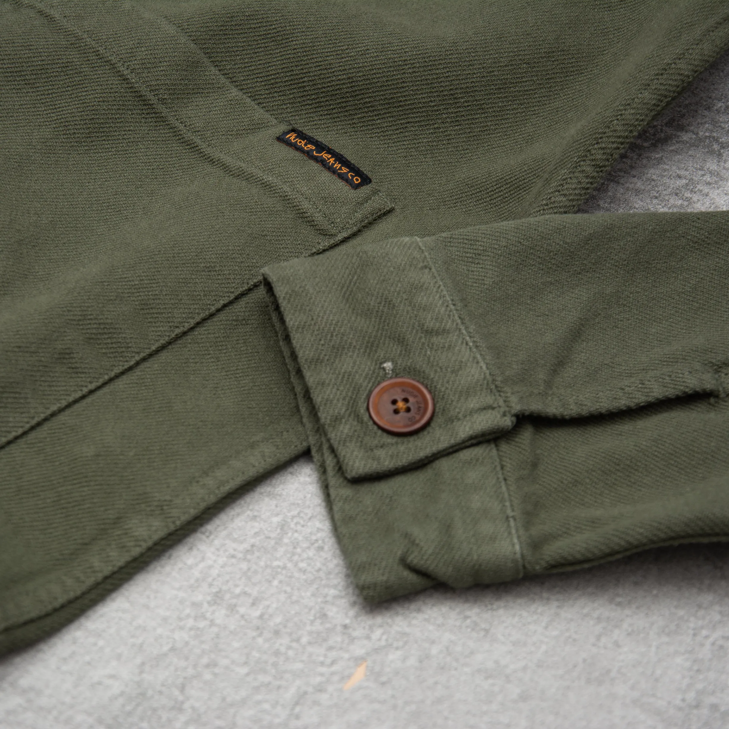 Nudie Barney Worker Jacket - Olive