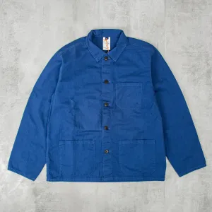 Nudie Buddy Herringbone Chore Jacket - Blue