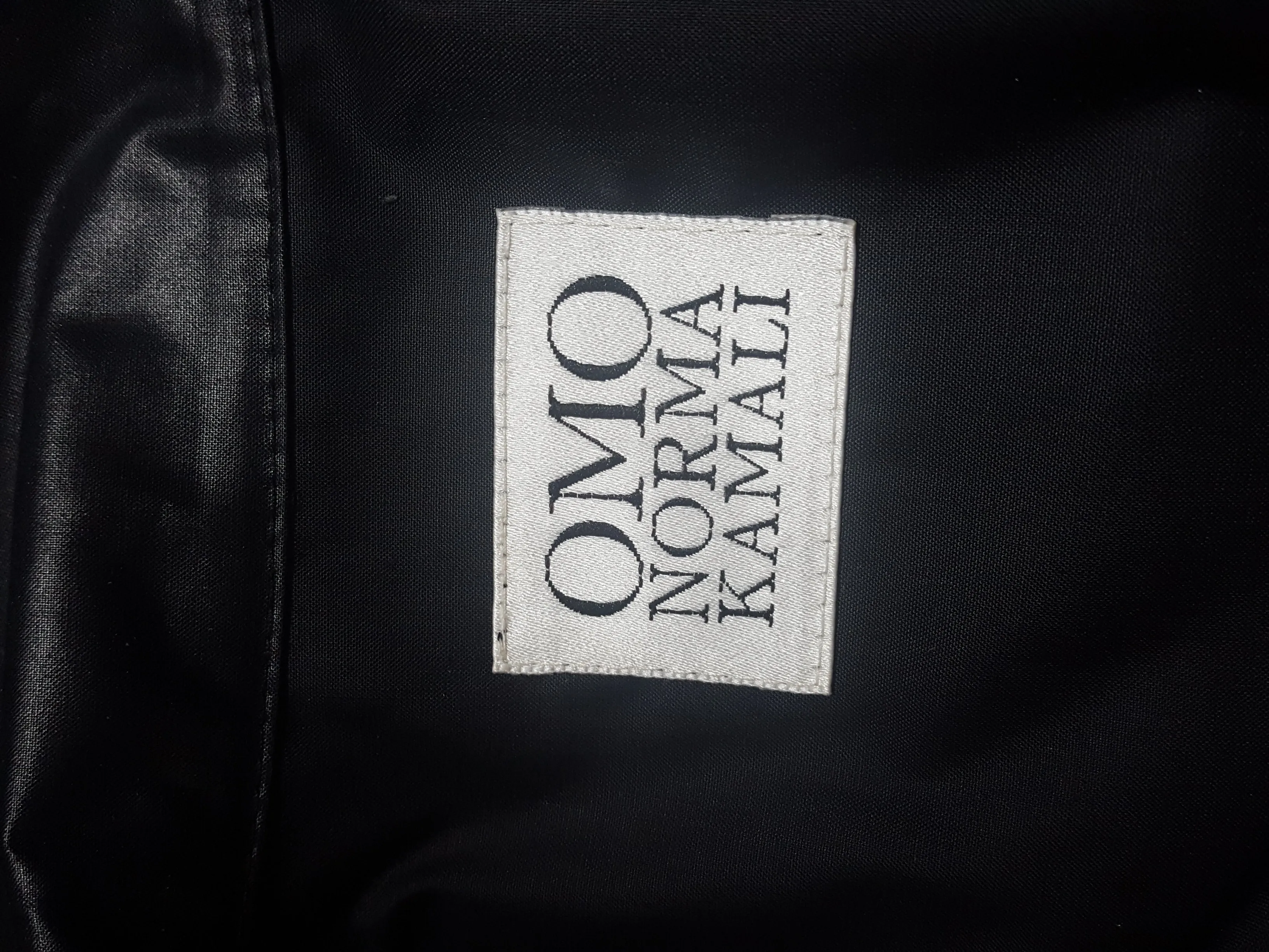 OMO Norma Kamali Crop Trench Coat Size M