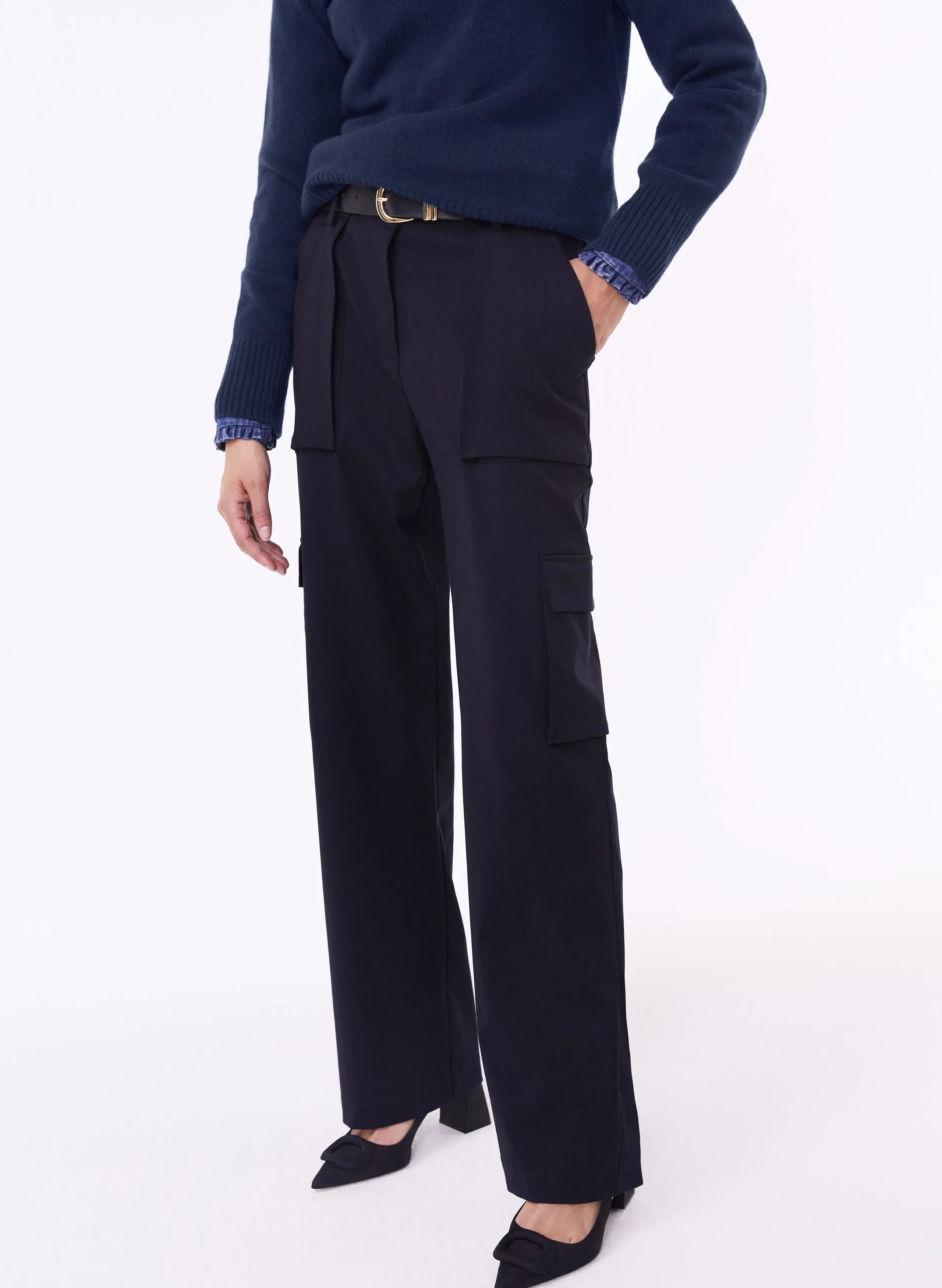 Patricia Newlife & Wool Blend Trousers