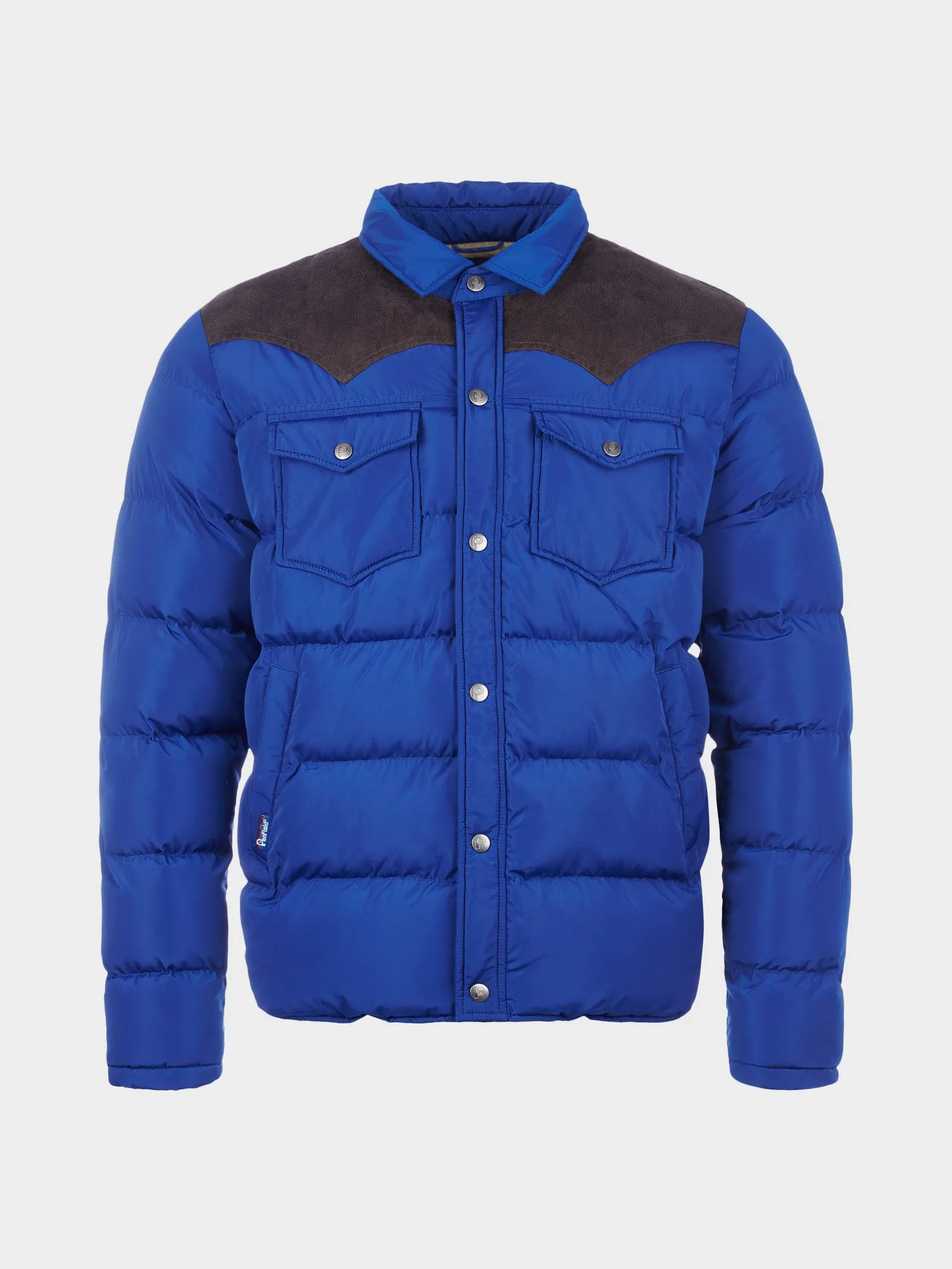 Penfield Mens Contrast Yoke Jacket Sodalite Blue