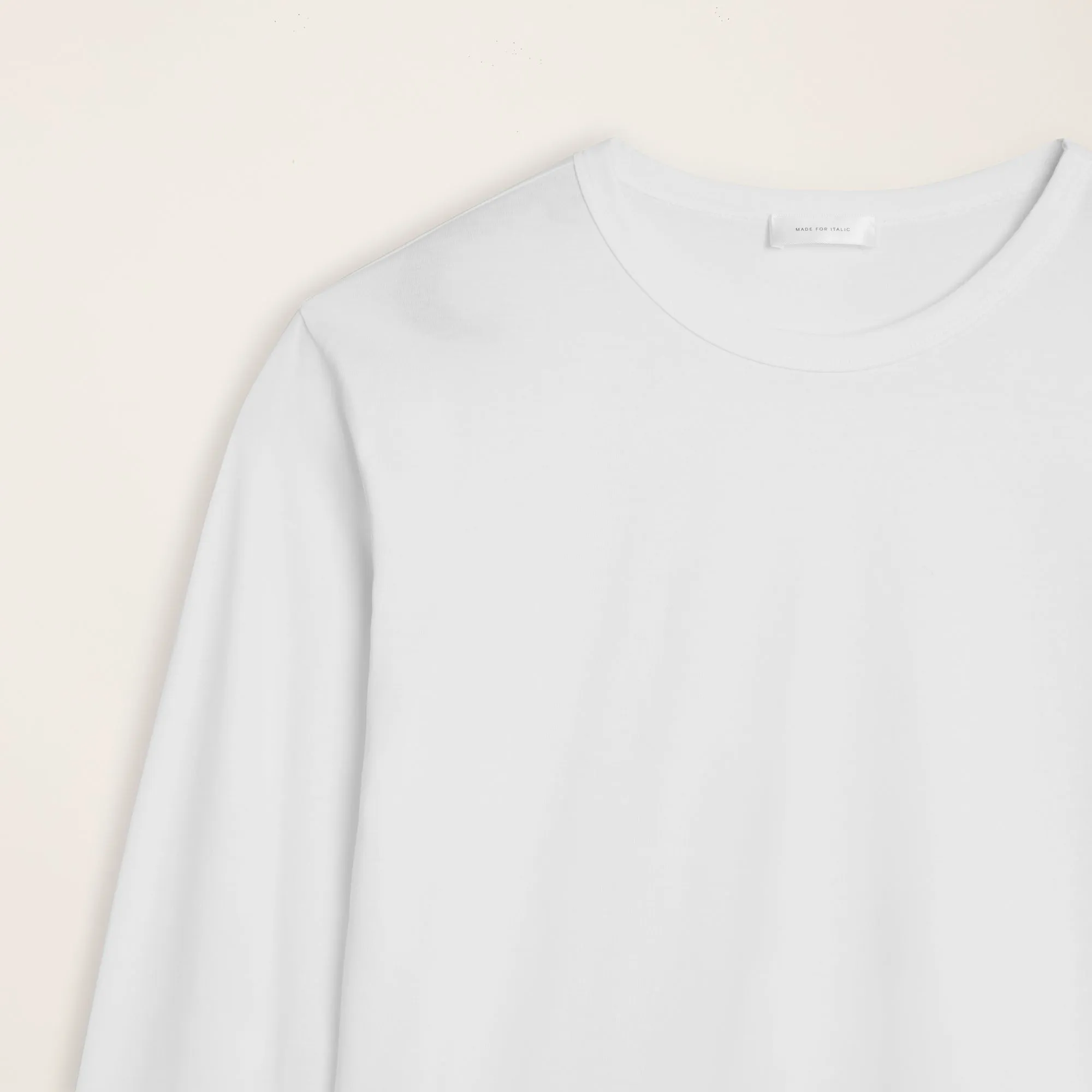 Pima Cotton Long Sleeve Crewneck