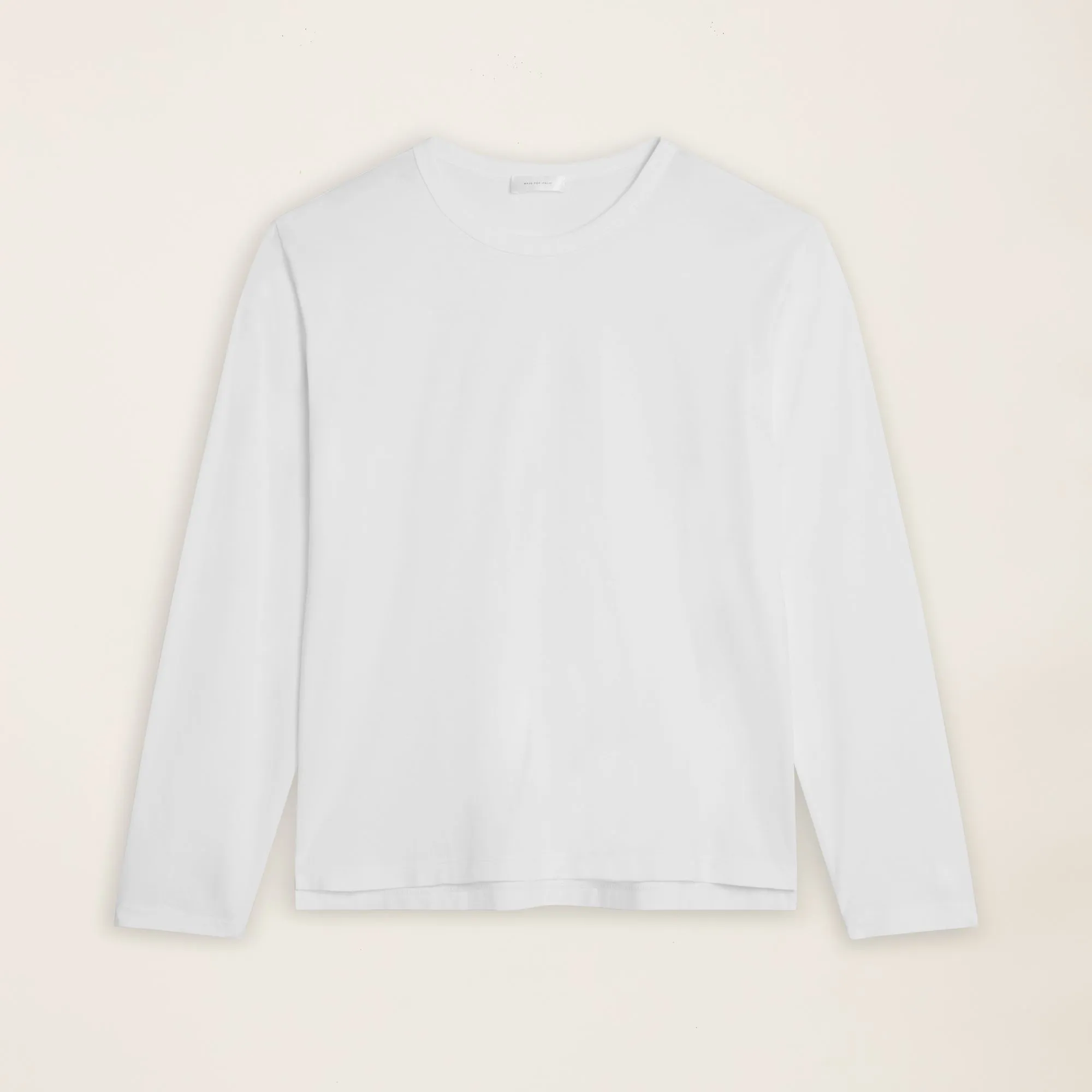 Pima Cotton Long Sleeve Crewneck