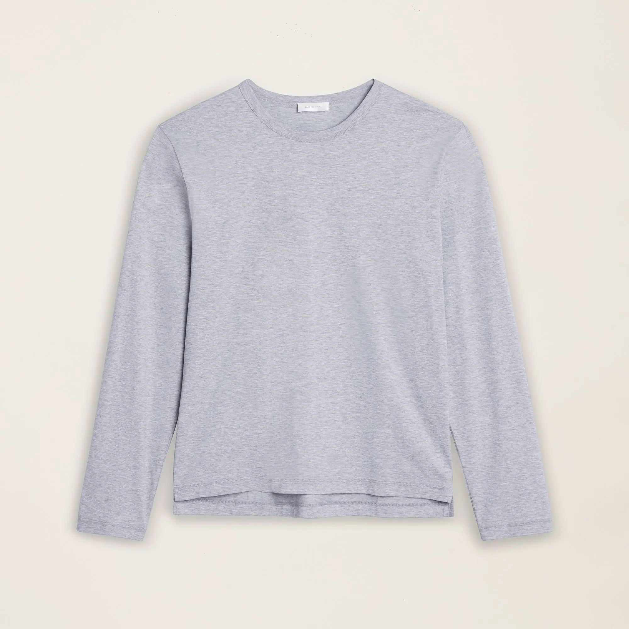 Pima Cotton Long Sleeve Crewneck