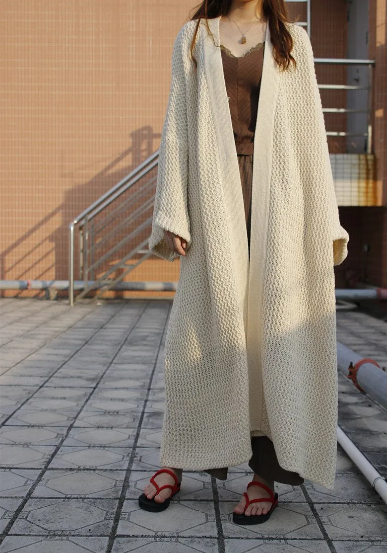 Plus Sizes Loose Knitting Women Overcoat