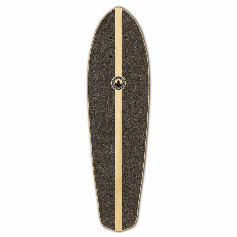 Punked Micro Cruiser Deck- Geometric Series - Green