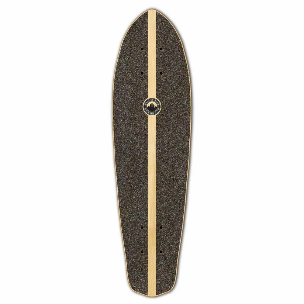 Punked Micro Cruiser Deck- Geometric Series - Purple