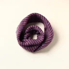 Purple - Kumaun Hand Knitted Woolen Neck Warmer