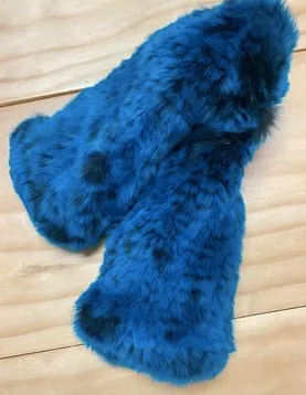 Rabbit Fur Arm Warmers - 14 Colors