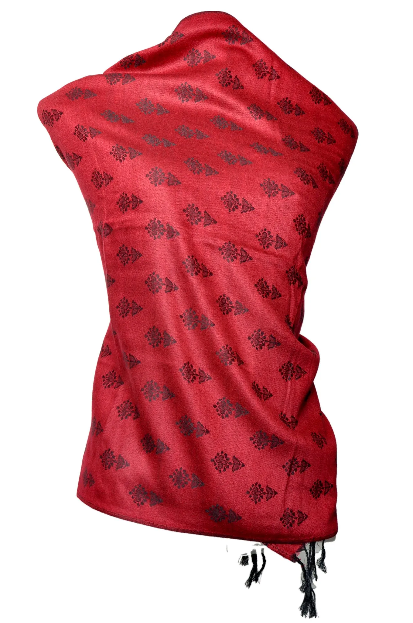 Red dual side Stole