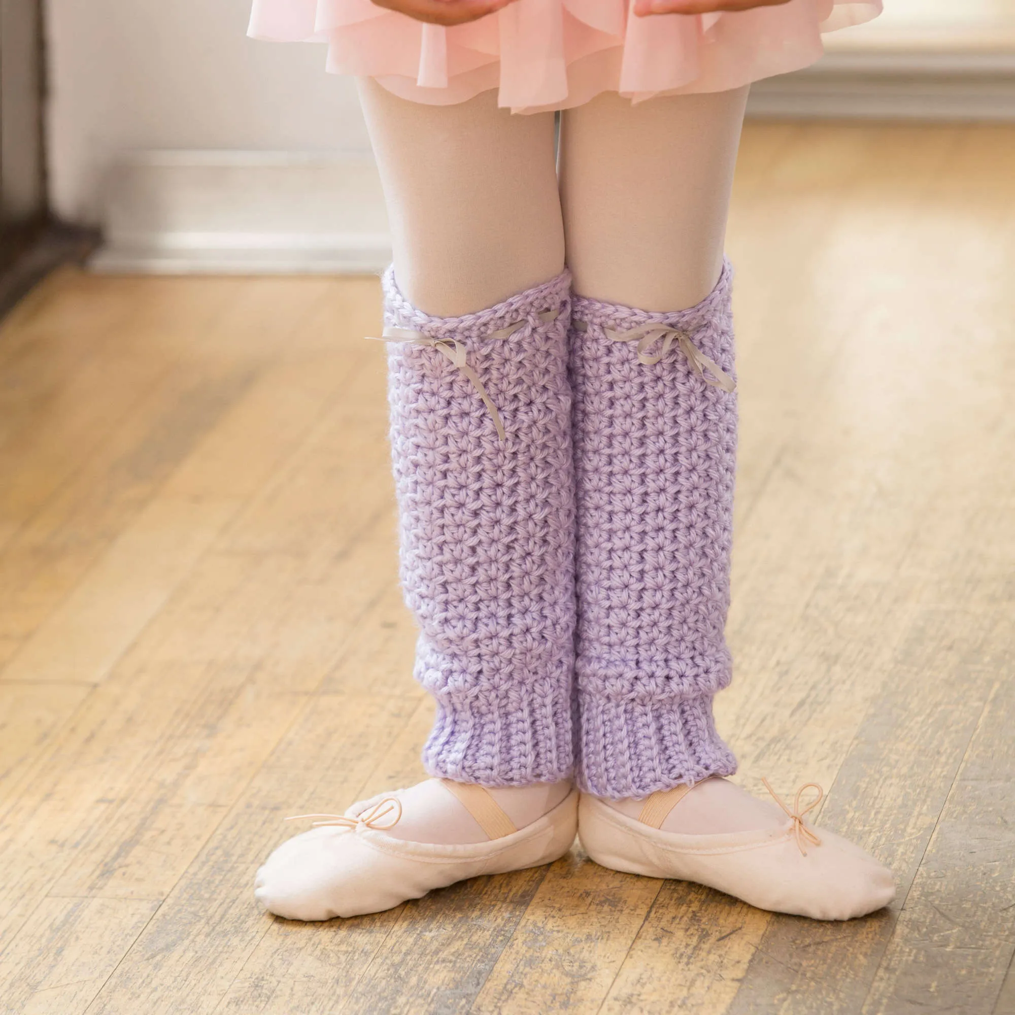 Red Heart Crochet Joy Of Dance Leg Warmers