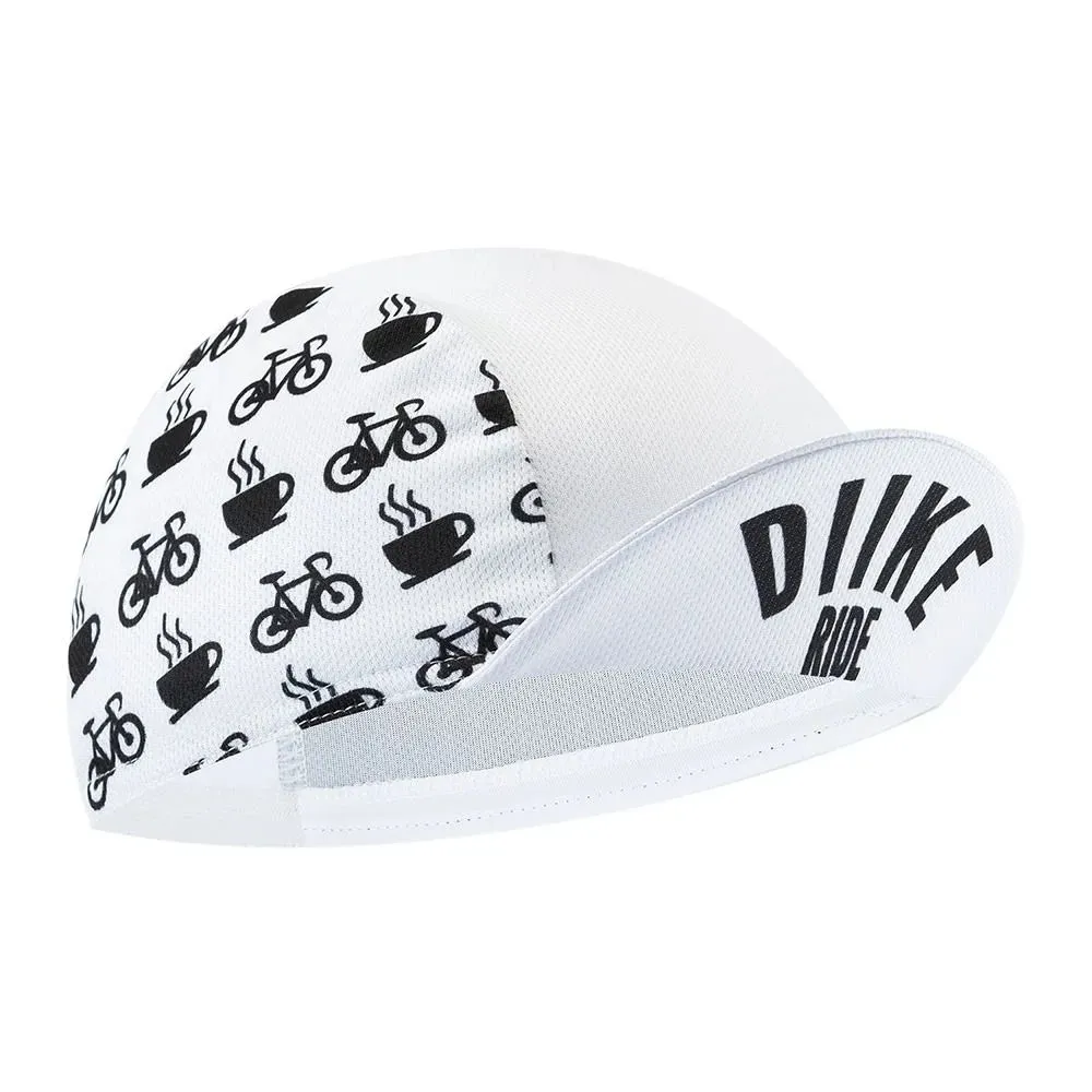 Retro Beer Coffee Ice Cream Cartoon Polyester Cycling Caps Bicycle Quick Dry Sports Hats Summer Bike Balaclava