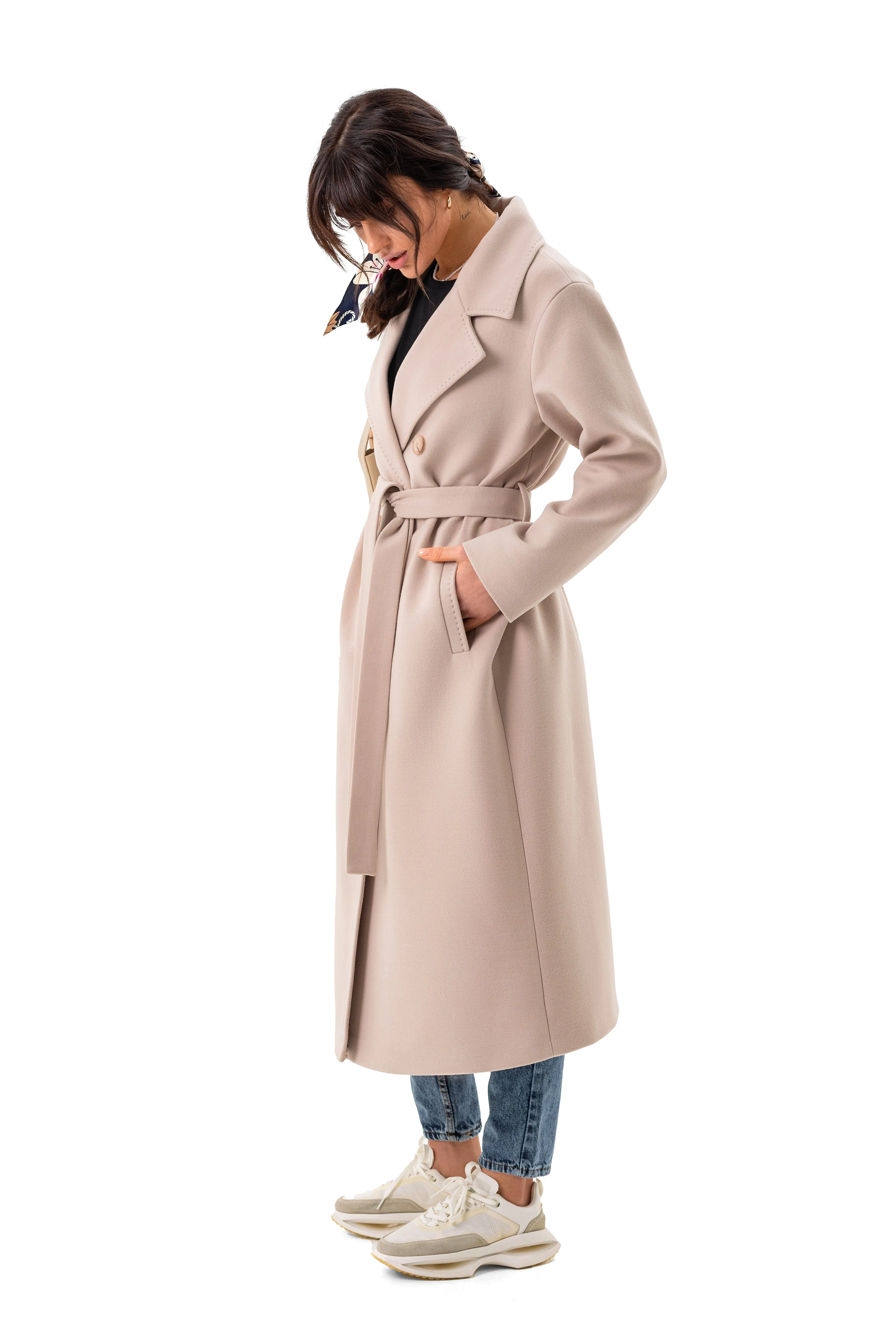 Richie Classic Wool Blend Overcoat