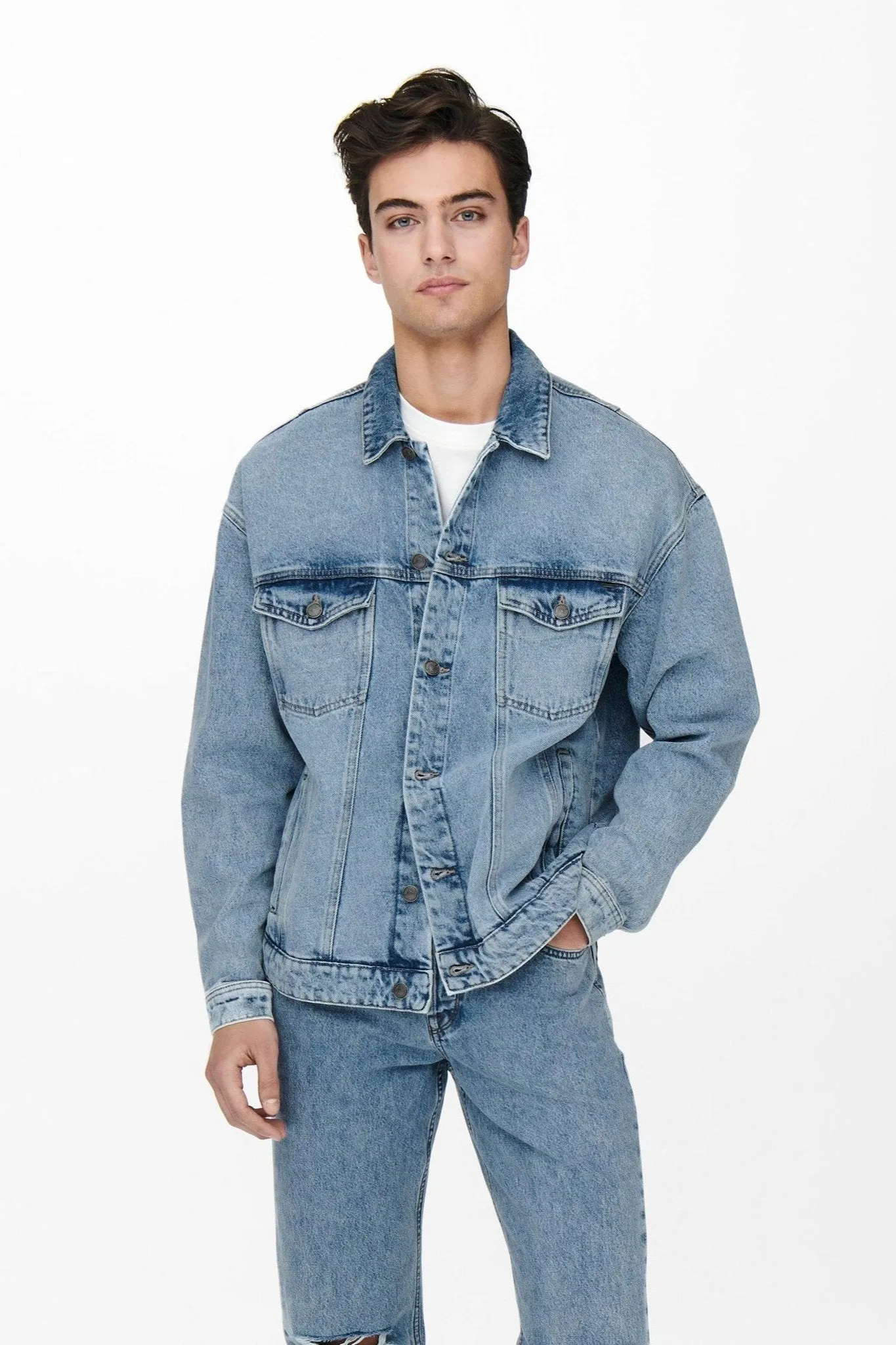 Rick Truck Jacket - Blue Denim