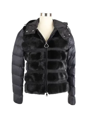 Riga Mink Front Down Jacket