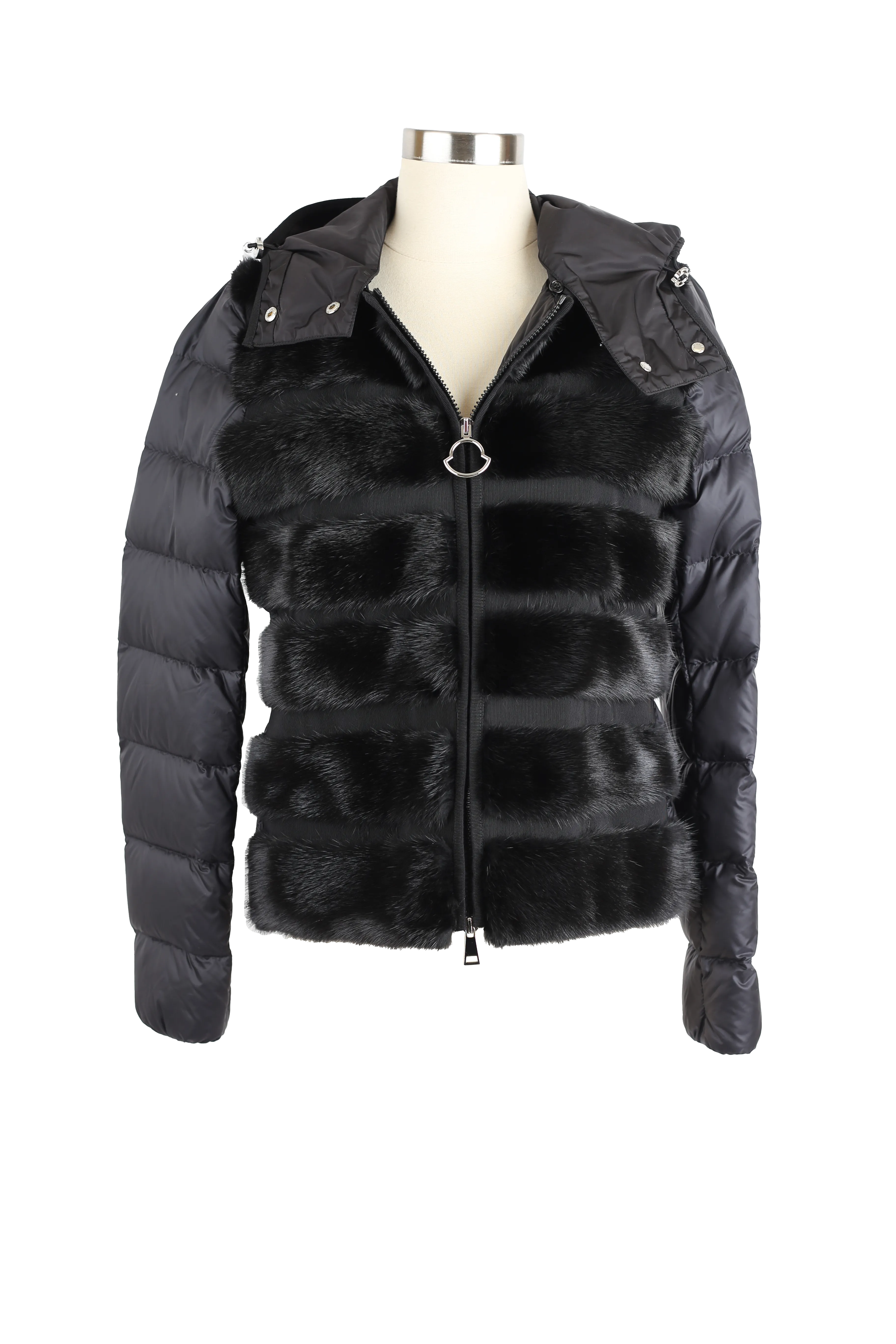 Riga Mink Front Down Jacket