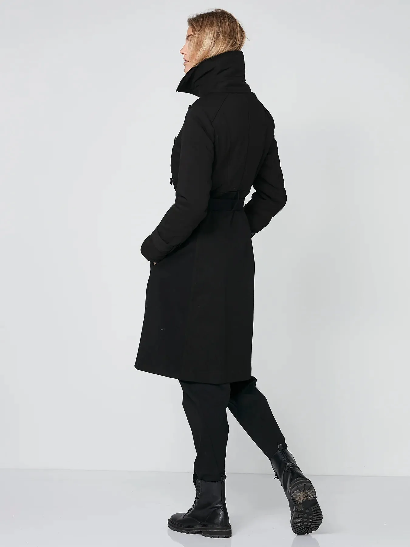 Rudi Long Coat - Black