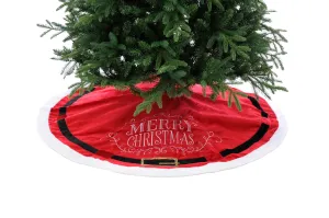 Santa Belt Tree Skirt 120cm