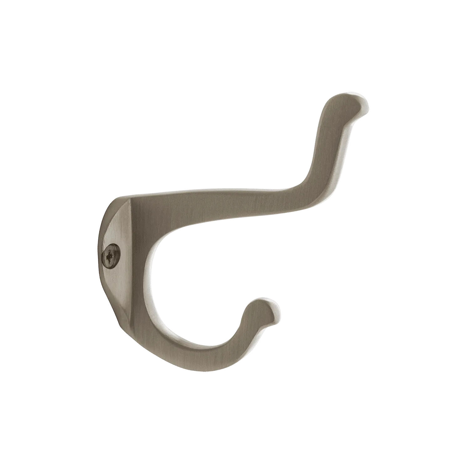 Schoolhouse Coat Hook in Satin Nickel