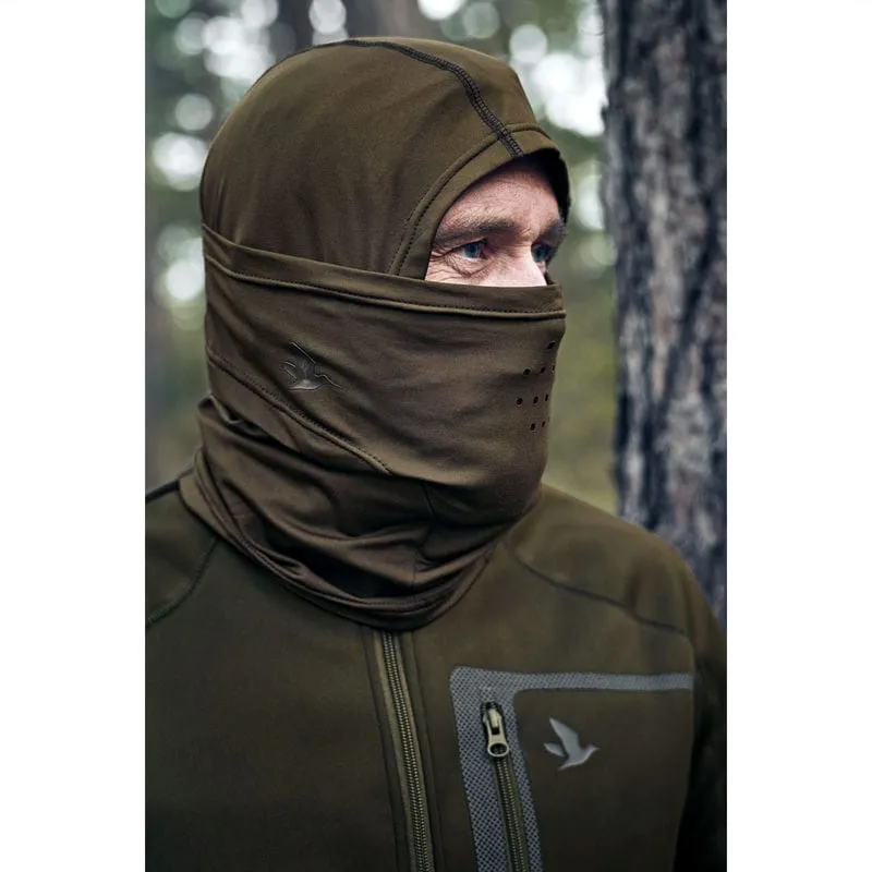 Seeland Hawker Scent Control Balaclava - Pine Green