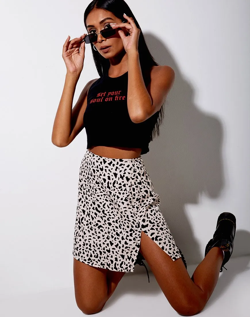 Sheny Mini Skirt in Wild Thing