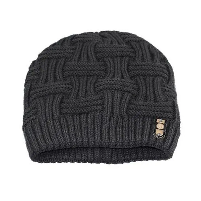 Textured Beanie for Men