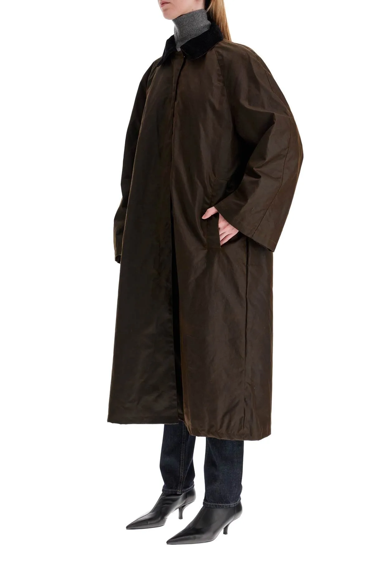 Toteme country waxed cotton coat