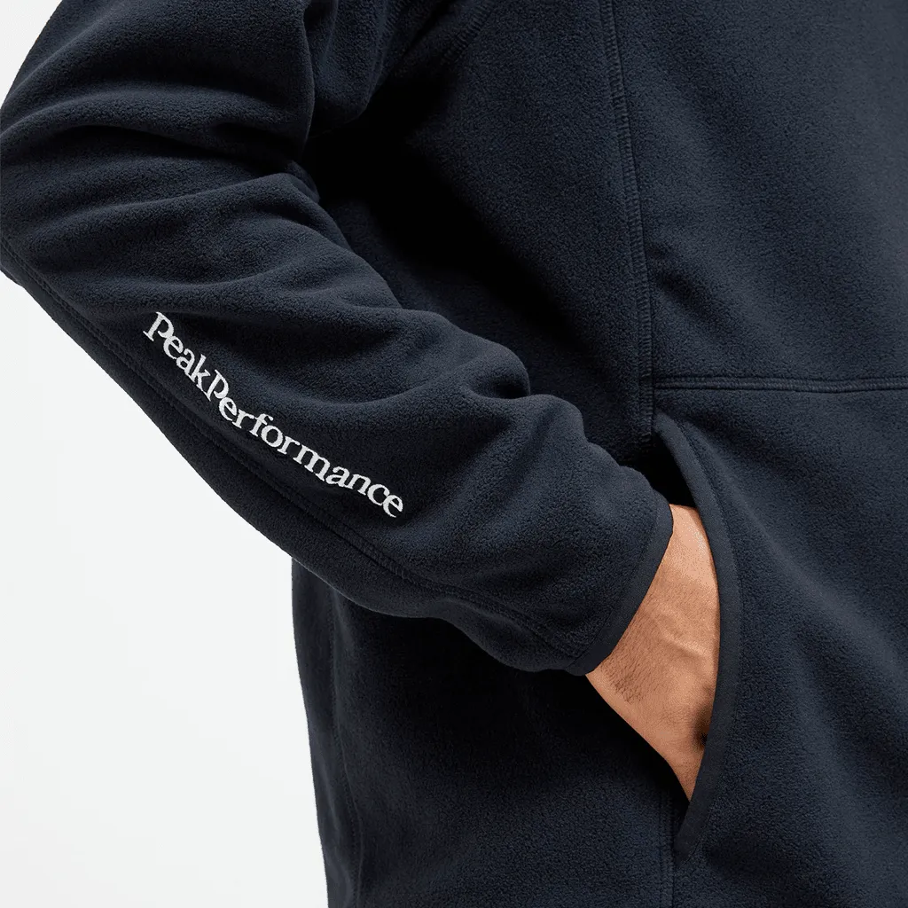 Treeline fleece hoodie - Black