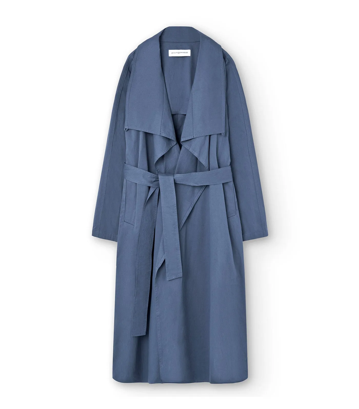 Trench Coat Petrol Blue