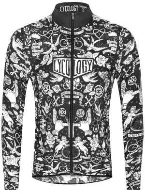 Velo Tattoo Men's Lightweight Windproof Jacket